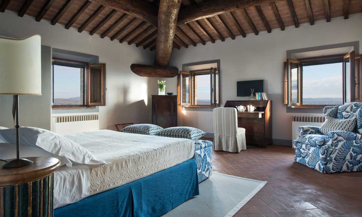 Il Pozzo is a luxury villa in Tuscany