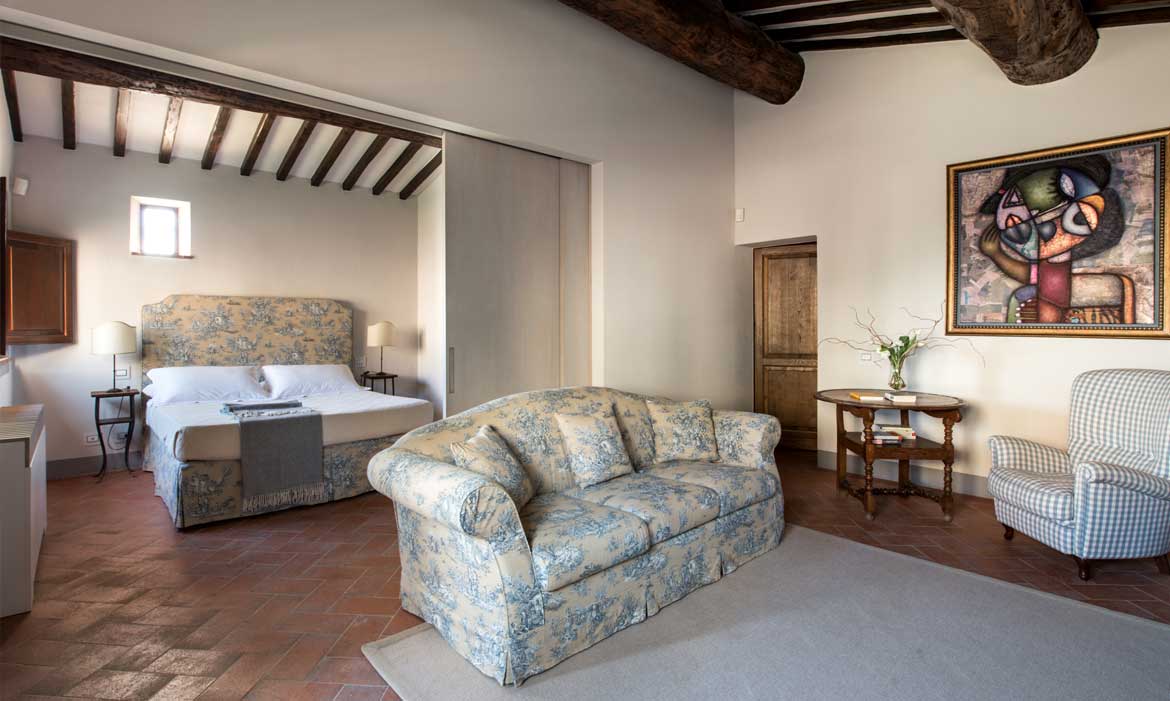 Il Pozzo is a luxury villa in Tuscany