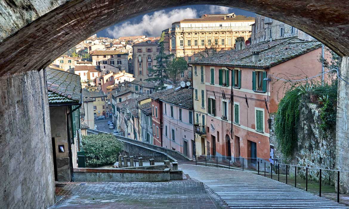 Perugia is near Il Pozzo, a luxury villa in Tuscany